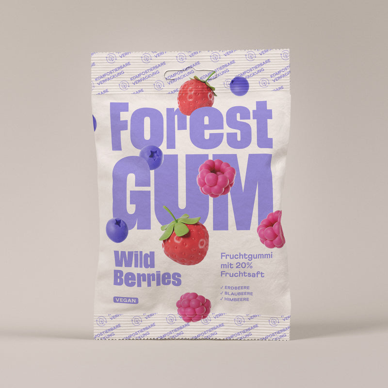 6x Fruchtgummi Wild Berries